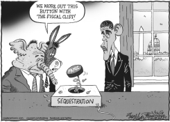 SEQUESTRATION by Bob Englehart