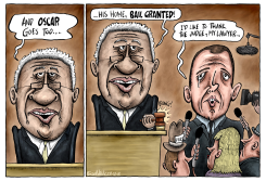 OSCAR PISTORIUOS AND THE OSCARS by Brian Adcock