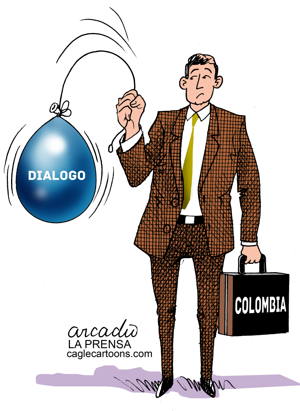 Diálogo de paz se desinfla