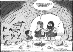 VIOLENT VIDEO GAMES by Bob Englehart