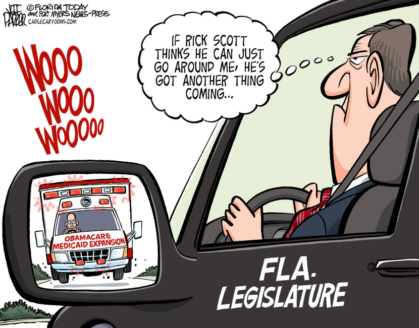 LOCAL FL Rick Scott Medicaid and Legislators - COLOR