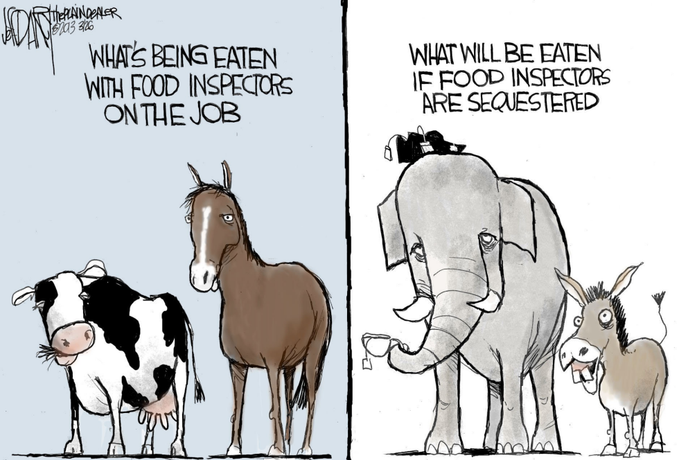 Sequestered Food inspectors