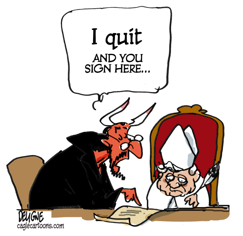Benedict XVI resigns