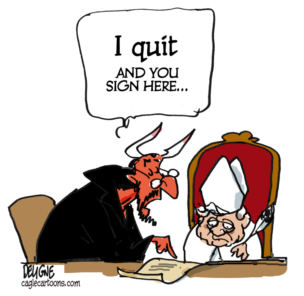 Benedict XVI resigns