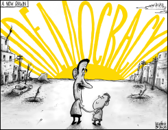 A NEW DAWN FOR IRAQ by Brian Adcock