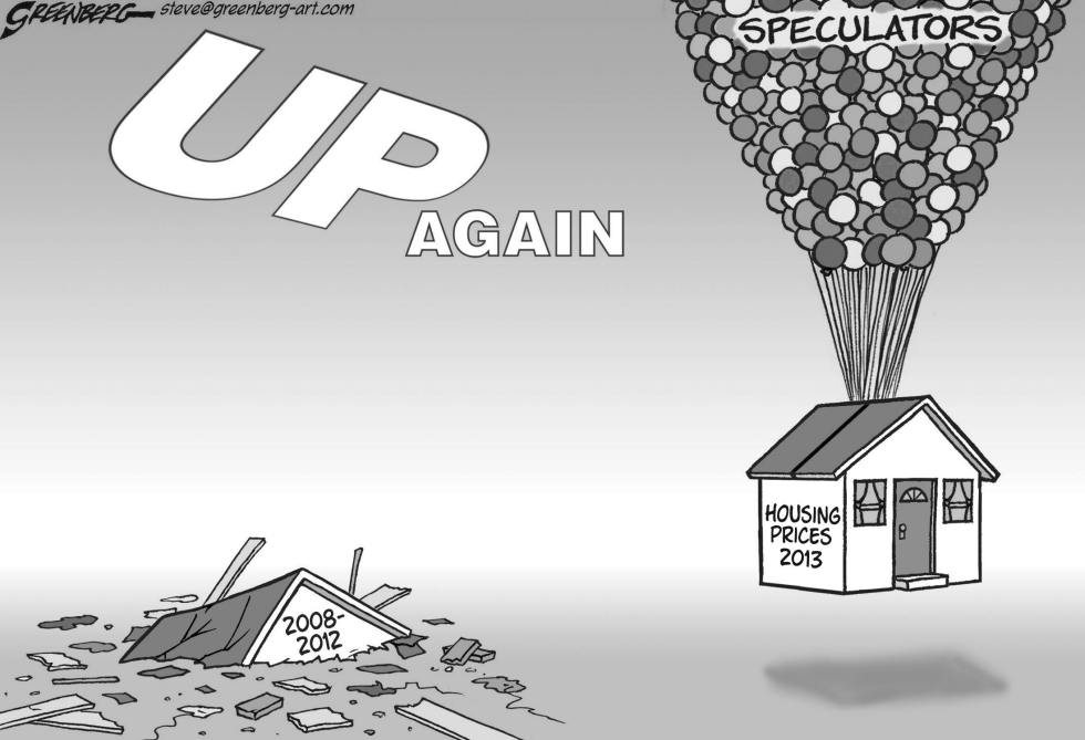 Housing prices UP bw