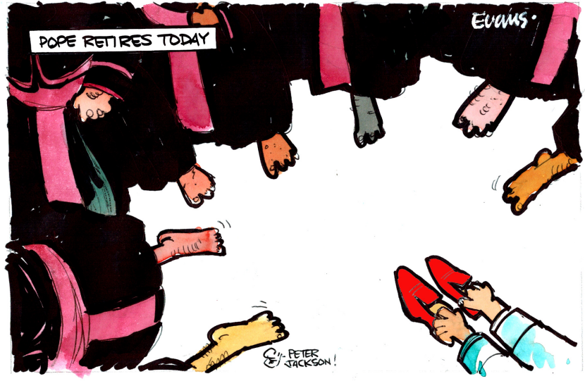 Pope Retires Today