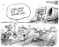 LOCAL MISLABELING FISH by Adam Zyglis