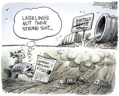 LOCAL MISLABELING FISH  by Adam Zyglis