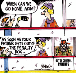 HOCKEY PARENTS by Steve Nease