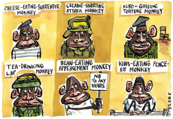 INTERNATIONAL ATTITUDES ON IRAQ by Chris Slane
