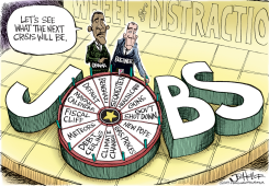 JOBS CRISIS by Joe Heller