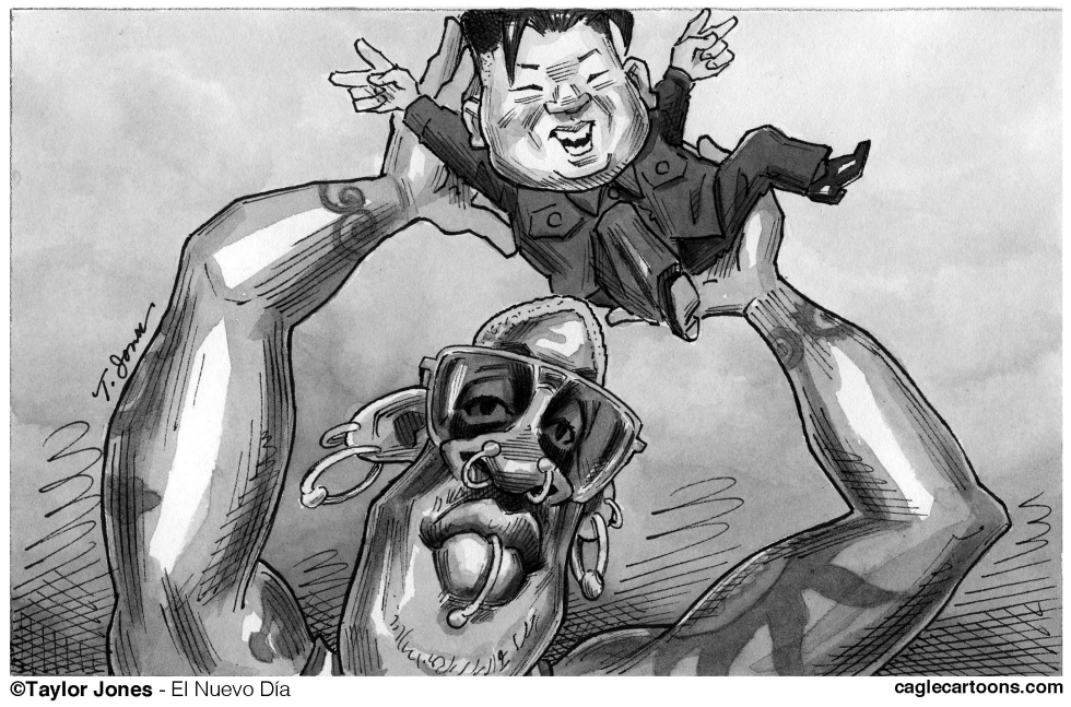  RODMAN AND KIM by Taylor Jones