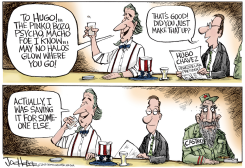 HUGO CHAVEZ by Joe Heller