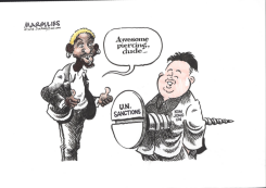 UN SANCTIONS ON NORTH KOREA  by Jimmy Margulies