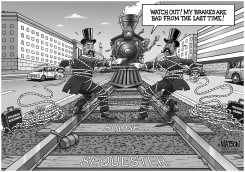 BUDGET SEQUESTER VILLAINS by R.J. Matson