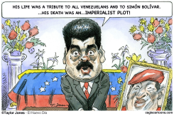 MADURO EULOGIZES CHAVEZ -  by Taylor Jones
