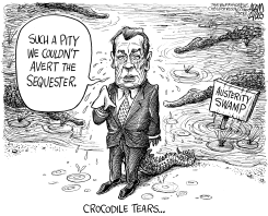 GOP AUSTERITY SWAMP by Adam Zyglis