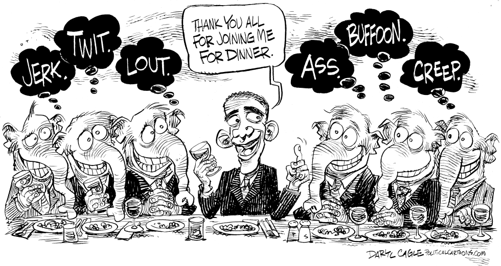 Obama and Republicans Have Dinner
