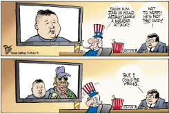 CRAZY KIM JONG UN by Bruce Plante