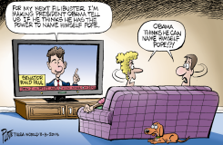 PAUL RAND FILIBUSTER by Bruce Plante
