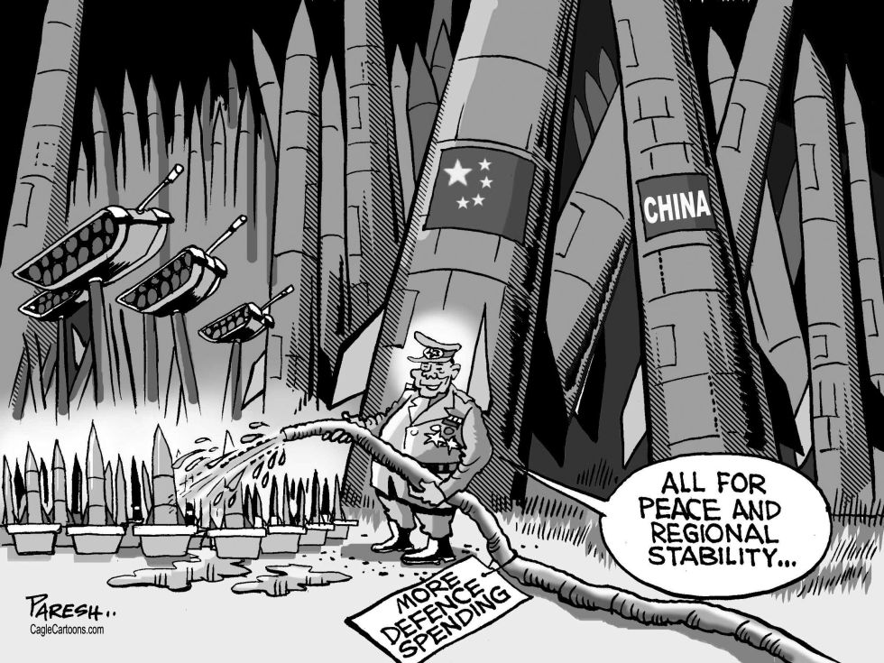 China defence spending