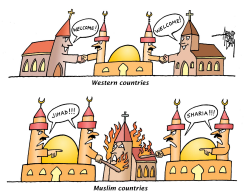 RELIGIOUS FANATICS by Arend Van Dam