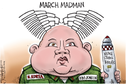 NORTH KOREA by Joe Heller
