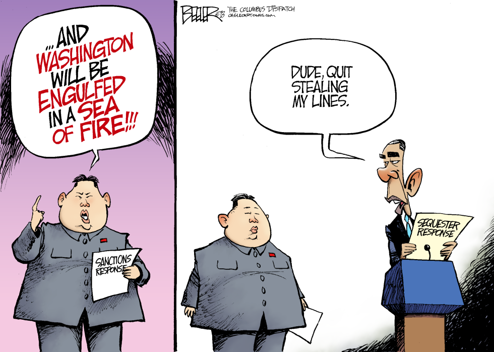 North Korea Rhetoric COLOR