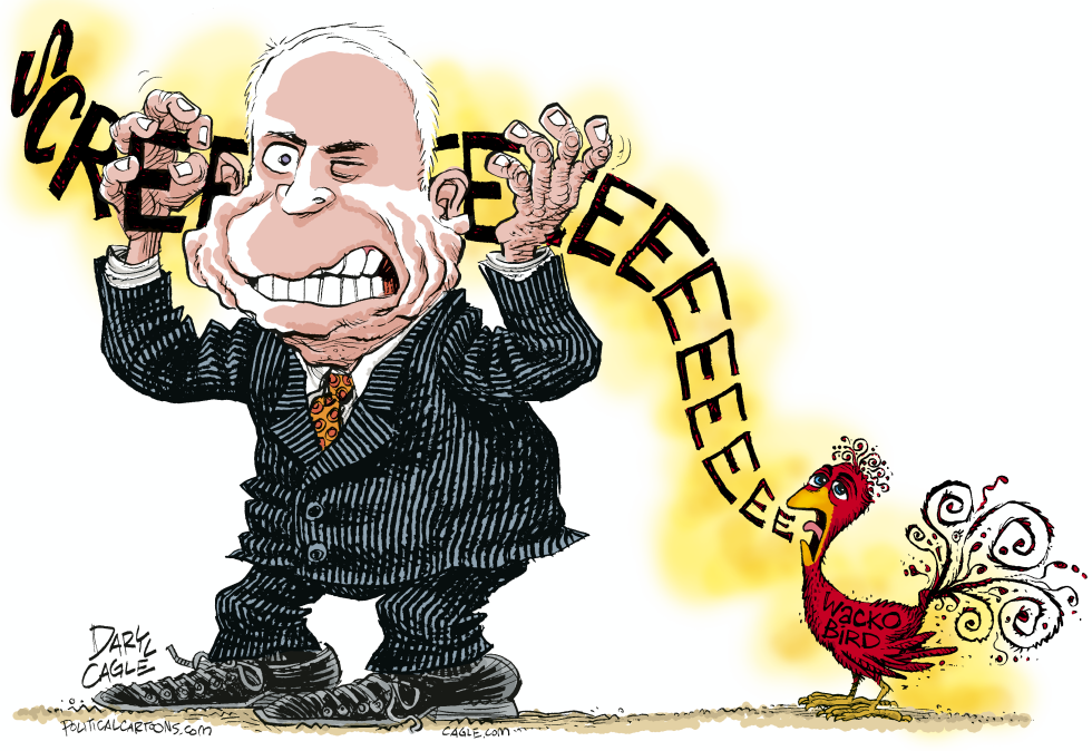 McCain and Rand Paul Wacko Bird COLOR