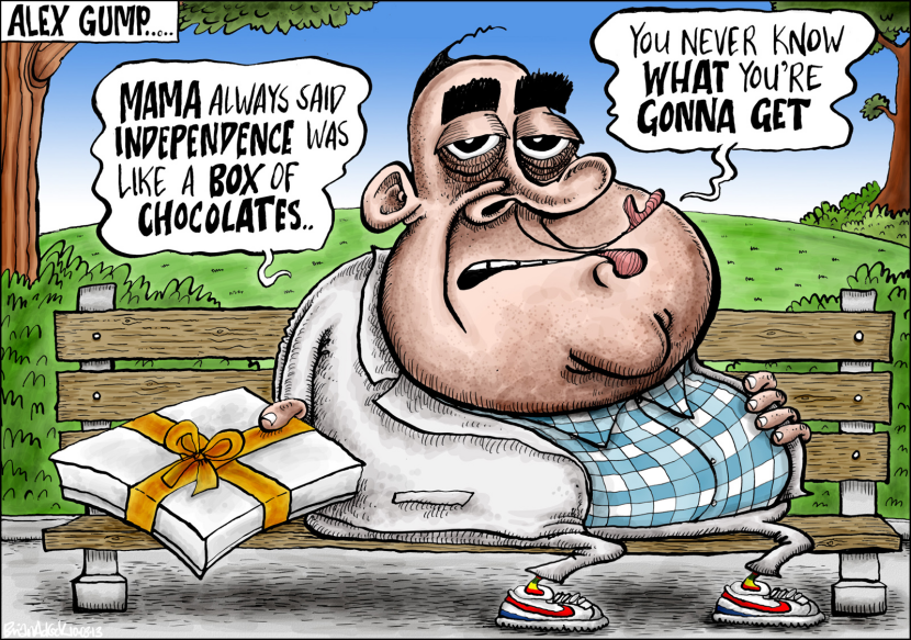 Scottish Leader Being Like Forrest Gump