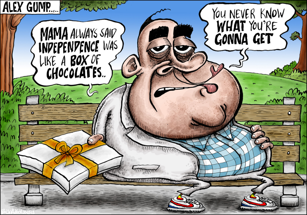 Scottish Leader Being Like Forrest Gump