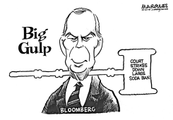 NYC LARGE SODA BAN OVERTURNED by Jimmy Margulies