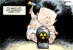 CUTE BABY  by Cam Cardow