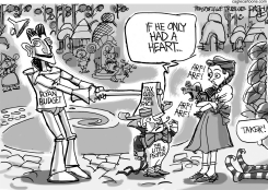 RYAN'S TIN EAR by Pat Bagley