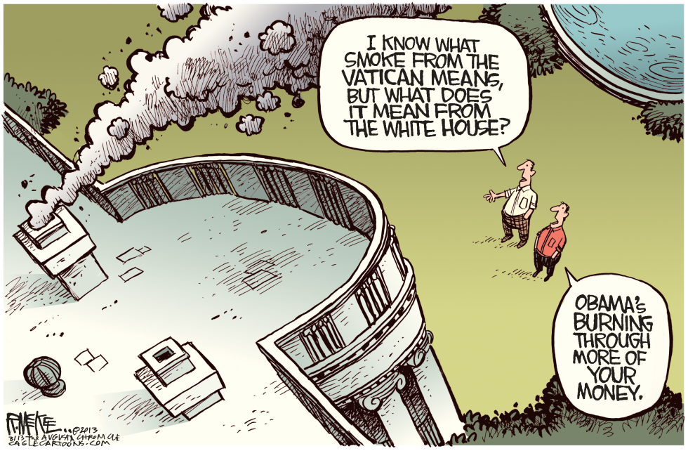 White House Smoke Color