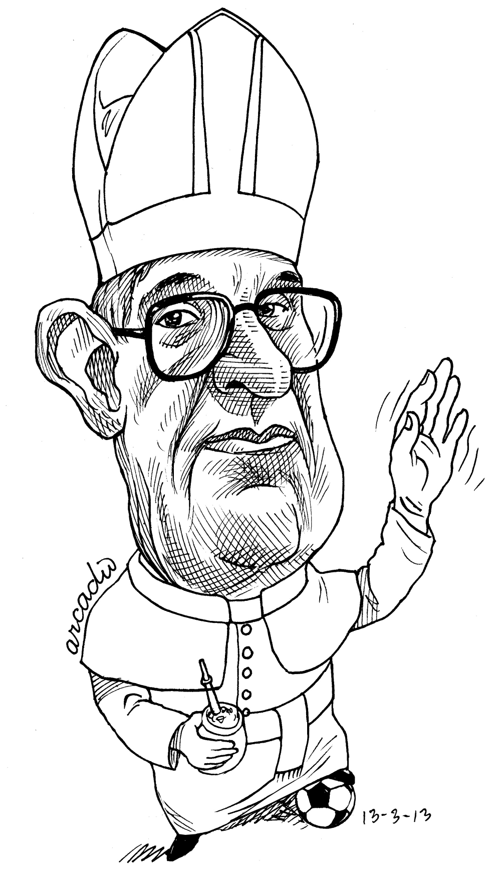 Papa Francisco I col