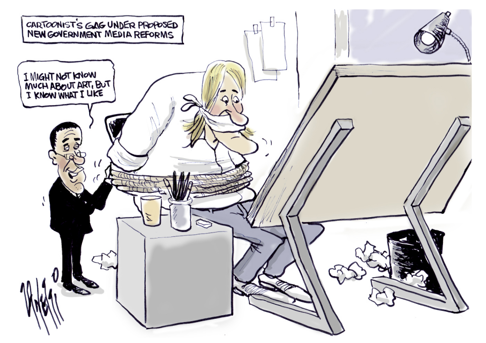 Cartoonist Gag