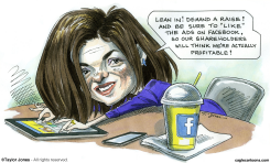 SHERYL SANDBERG LEANS IN -  by Taylor Jones