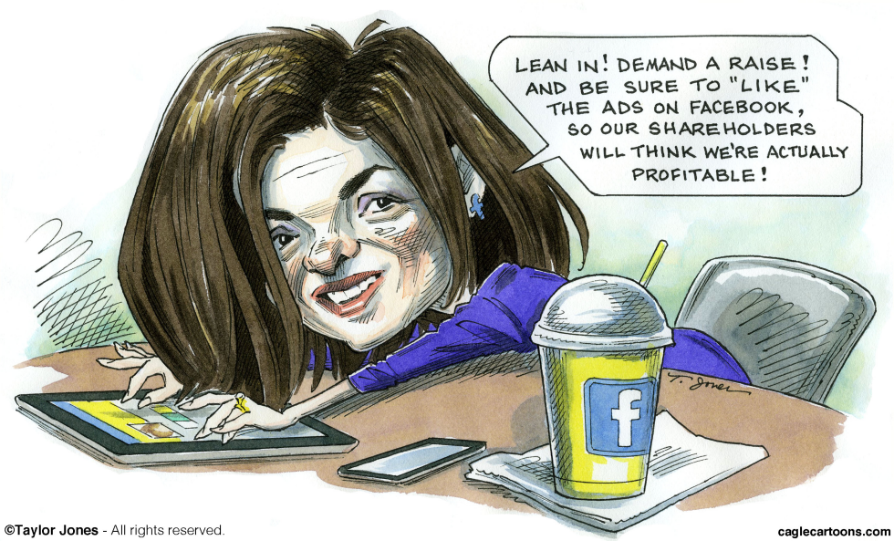 Sheryl Sandberg Leans In - COLOR