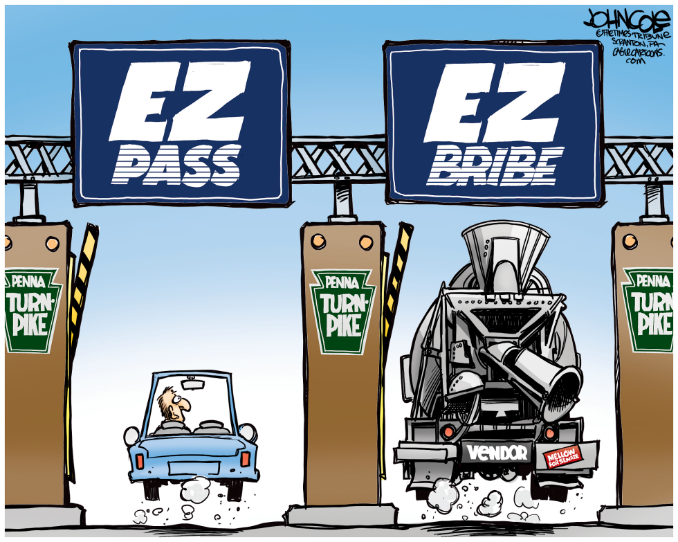 LOCAL PA -- Turnpike corruption COLOR
