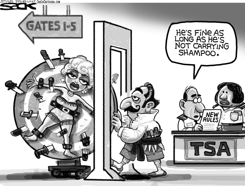 KNIVES ON A PLANE by Steve Sack