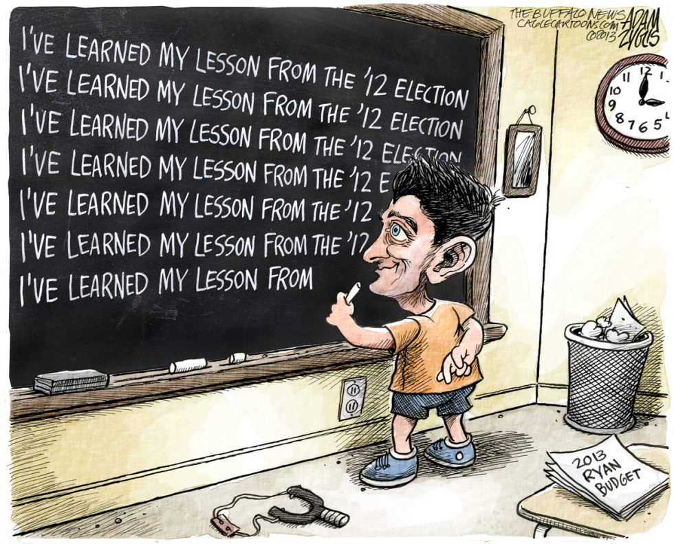  PAUL RYAN BUDGET by Adam Zyglis