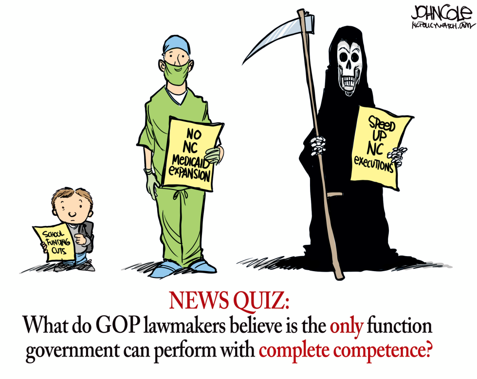 LOCAL NC -- GOP and death penalty