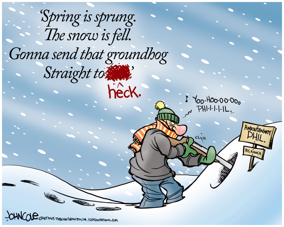 Get the groundhog COLOR
