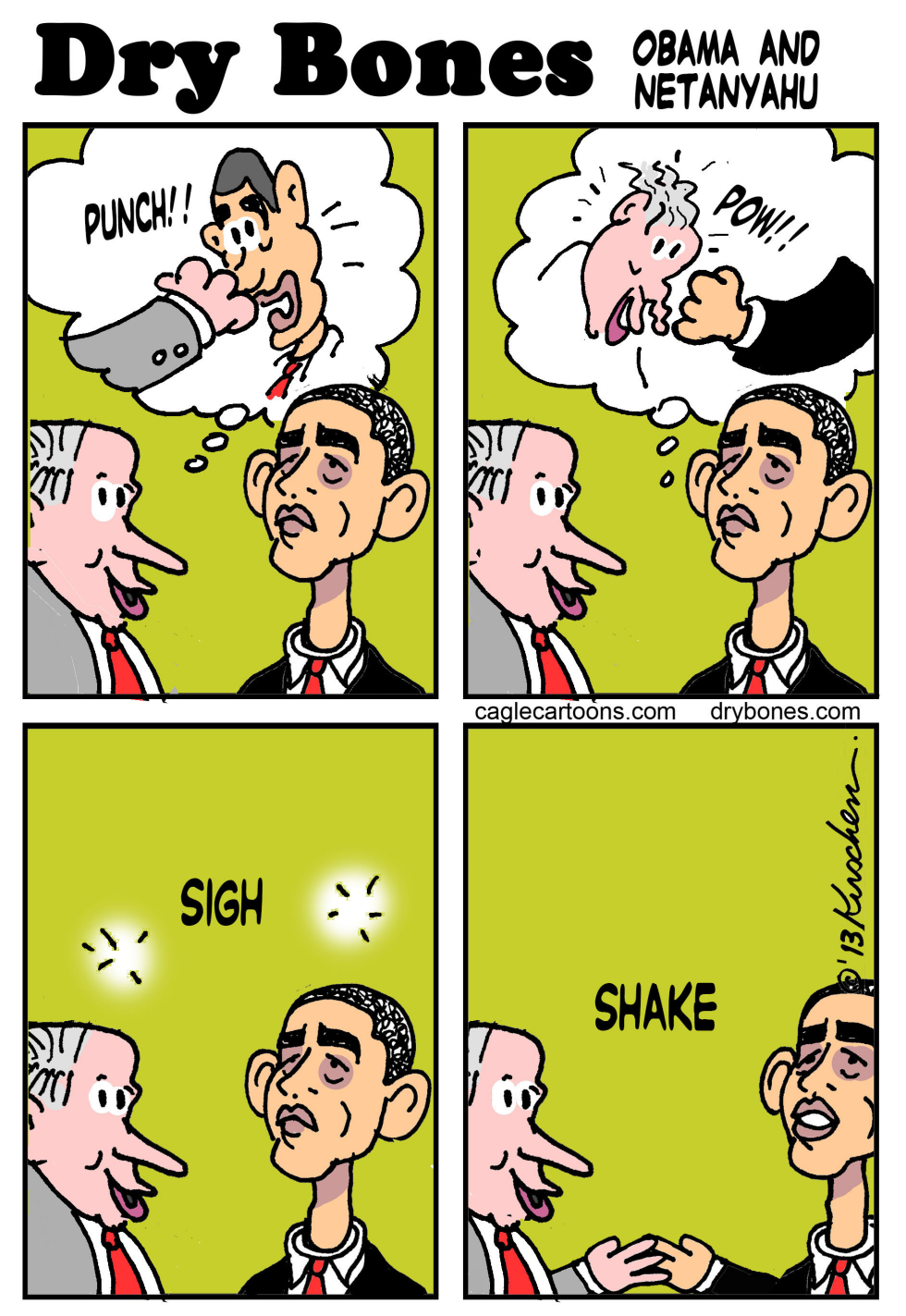 Obama and Netanyahu