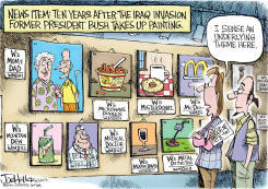 IRAQ ANNIVERSARY by Joe Heller