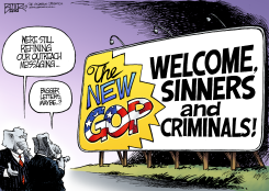 REPUBLICAN REBRANDING  by Nate Beeler