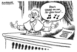 POPE AND HIS PAST IN ARGENTINA by Jimmy Margulies