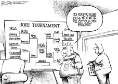 PERSONAL BRACKET by Nate Beeler